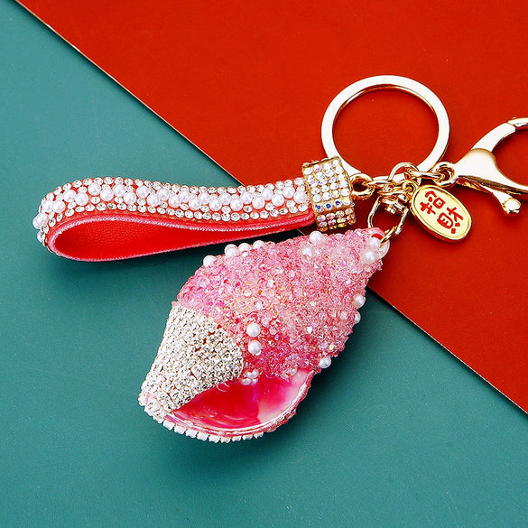 Metal Shell Conch Key Chain Pendant For Men And Women
