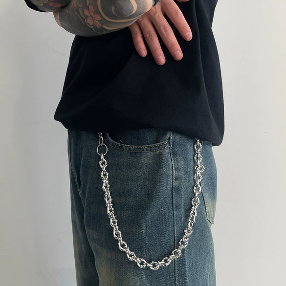 Metal Skull Hiphop Men's Trouser Chain