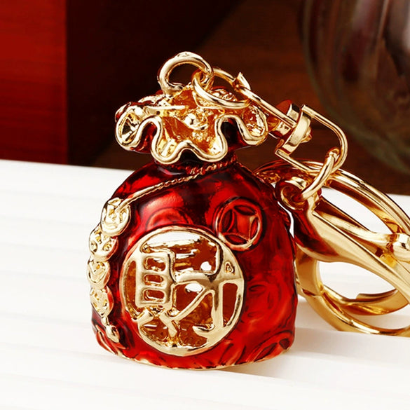 Metal Small Fish Shaped Keychain For Women As Gift