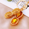 Metal Small Fish Shaped Keychain For Women As Gift