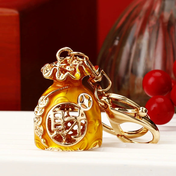 Metal Small Fish Shaped Keychain For Women As Gift