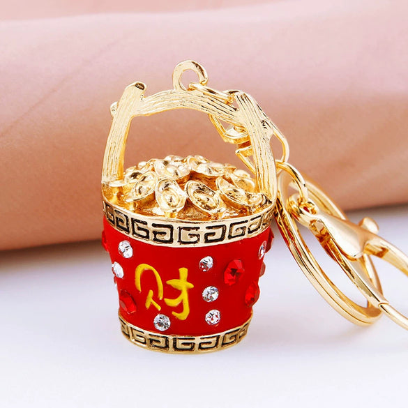 Metal Small Fish Shaped Keychain For Women As Gift