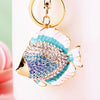 Metal Small Fish Shaped Keychain For Women As Gift