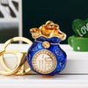 Metal Small Fish Shaped Keychain For Women As Gift