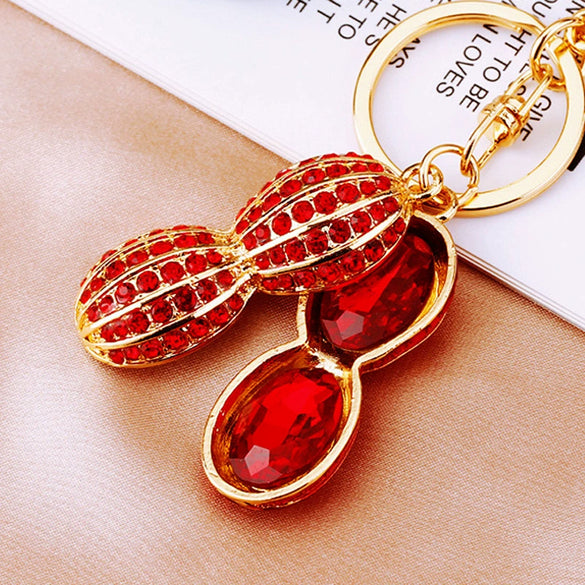 Metal Small Fish Shaped Keychain For Women As Gift