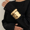 Metal Square Retro Style Electroplated Women's Bracelet