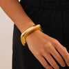 Metal Square Retro Style Electroplated Women's Bracelet