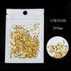 Metal Star Moon Snowflake Gear Nail Art Rivet Charms Simple Decorative Nail Jewelry Patch For Diy Nail Design