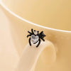Metal Titanium Steel Women's Punk Style Animals Zodiac Zircon Set Ear Bone Ear Nail Double Head Screw Earrings