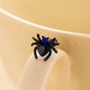 Metal Titanium Steel Women's Punk Style Animals Zodiac Zircon Set Ear Bone Ear Nail Double Head Screw Earrings