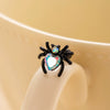 Metal Titanium Steel Women's Punk Style Animals Zodiac Zircon Set Ear Bone Ear Nail Double Head Screw Earrings