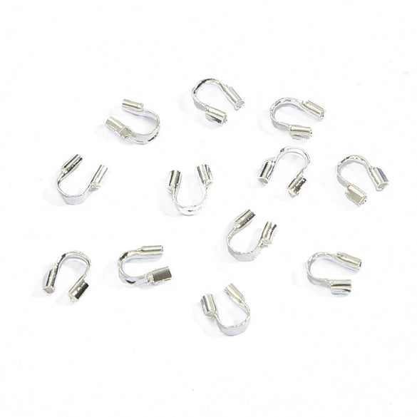 Metal Ushaped Tail Buckle Horseshoe Buckle Handmade Jewelry Material For Necklace Bracelet With Paint Design