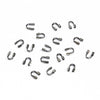 Metal Ushaped Tail Buckle Horseshoe Buckle Handmade Jewelry Material For Necklace Bracelet With Paint Design