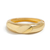 Metal Water Drop Hug Spring Geometric Irregular Smooth Open Electroplated Bracelet