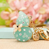 Metal Windmill Car Keychain For Women's Bags Creative Lucky Pendant
