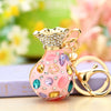 Metal Women's Creative Lucky Bag Car Key Chain Pendant For Business Gifts