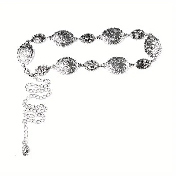 Metal Women's Waist Chain Retro Allmatch Fashion