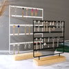 Metal Wrought Iron Jewelry Rack For Earrings Display Advanced Sense Style