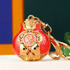 Metal Yuanbao Style Keychain Ornament For Women's Bag And Car Key