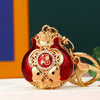 Metal Yuanbao Style Keychain Ornament For Women's Bag And Car Key