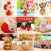 Metal Zodiac Car Keychain For Girls And Couples Zinc Alloy Pendant Wholesale