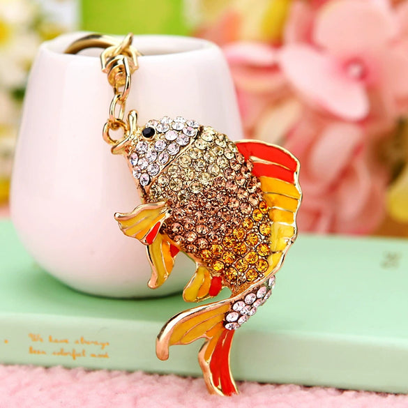Metal Zodiac Chicken Creative Women's Car And Bag Keychain Pendant