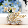 Metal Zodiac Chicken Creative Women's Car And Bag Keychain Pendant