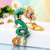 Metal Zodiac Dragon Car Keychain And Bag Pendant