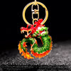 Metal Zodiac Dragon Car Keychain And Bag Pendant