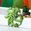 Metal Zodiac Dragon Car Keychain And Bag Pendant