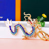 Metal Zodiac Dragon Car Keychain And Bag Pendant