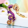 Metal Zodiac Dragon Car Keychain And Bag Pendant
