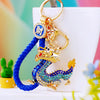Metal Zodiac Dragon Car Keychain And Bag Pendant