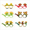 Mexican Carnival Cartoon Style Glasses Paper Holiday Party Photography Props