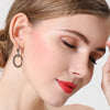 Micro-Inlaid Diamond Fashion Earrings