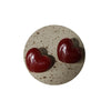 Milky White Heart Shape Stud Earrings For Women Elegant Simple Fashion Electroplated Dripping Oil Peach Heart Earrings