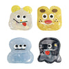 Mini Acetic Acid Handmade Cute Cartoon Ghost Horse Hair Clips For Women