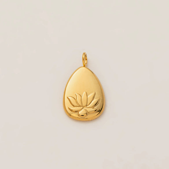 Mini Elephant Lotus Heart Sun And Moon Pendant Necklace Stainless Steel Electroplating Unisex