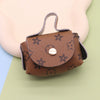 Mini Leather Storage Bag For Women Coin Purse Headphone Bag Key Bag With Modern Simplicity Style