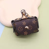 Mini Leather Storage Bag For Women Coin Purse Headphone Bag Key Bag With Modern Simplicity Style