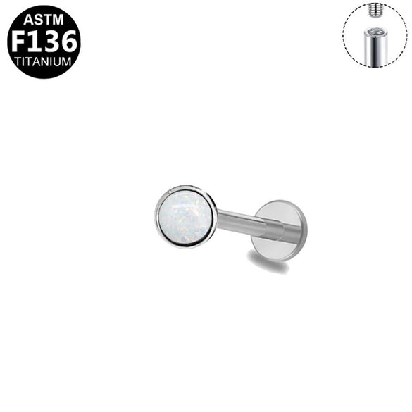Mini Lip Nail Ear Bone Nail Flat Bottom Ear Nail Titanium Alloy Copper Stainless Steel Geometric Electroplated