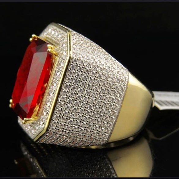 Minimalist Copper Fruit Ring With Electroplated Finish For Men And Women Wholesale Fashion Jewelry