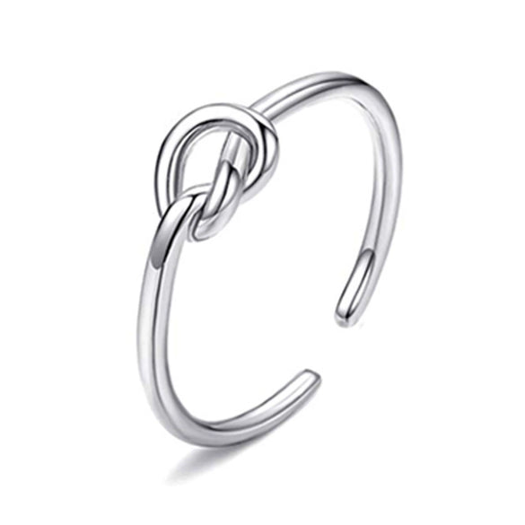 Minimalist Copper Open Ring Set With Leaf Arrow And Wave Geometric U Shaped Design Electroplated Jewelry For Women