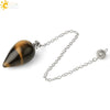 Minimalist Drop Shaped Natural Amethyst Crystal Jewelry Pendant With Independent Packaging Versatile Wholesale Accessory