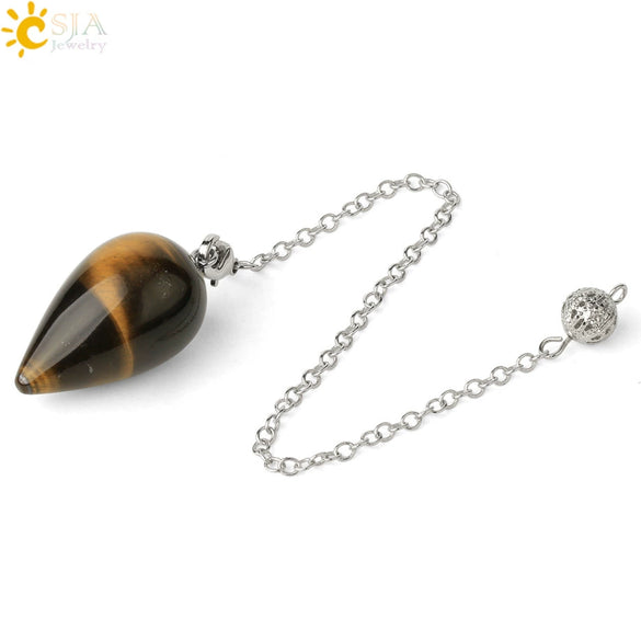 Minimalist Drop Shaped Natural Amethyst Crystal Jewelry Pendant With Independent Packaging Versatile Wholesale Accessory