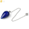 Minimalist Drop Shaped Natural Amethyst Crystal Jewelry Pendant With Independent Packaging Versatile Wholesale Accessory