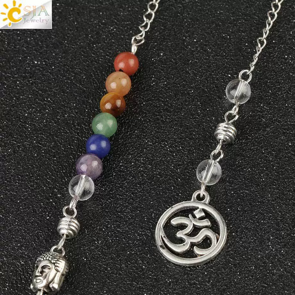 Minimalist Electroplated Titanium Steel Amethyst Cone Pendant Necklace Unisex Jewelry Accessory