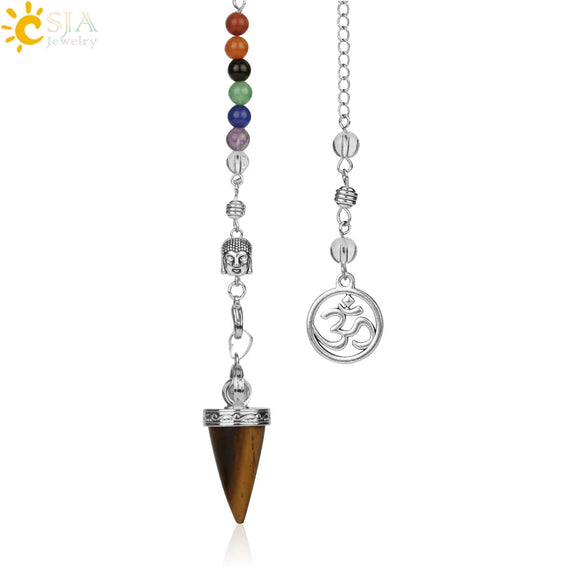 Minimalist Electroplated Titanium Steel Amethyst Cone Pendant Necklace Unisex Jewelry Accessory