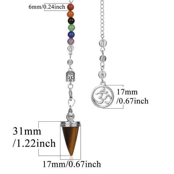 Minimalist Electroplated Titanium Steel Amethyst Cone Pendant Necklace Unisex Jewelry Accessory