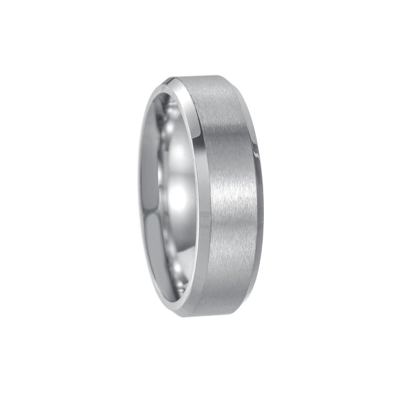 Minimalist Geometric Electroplated Stainless Steel Unisex Ring Simple Fashion Jewelry For Men And Women